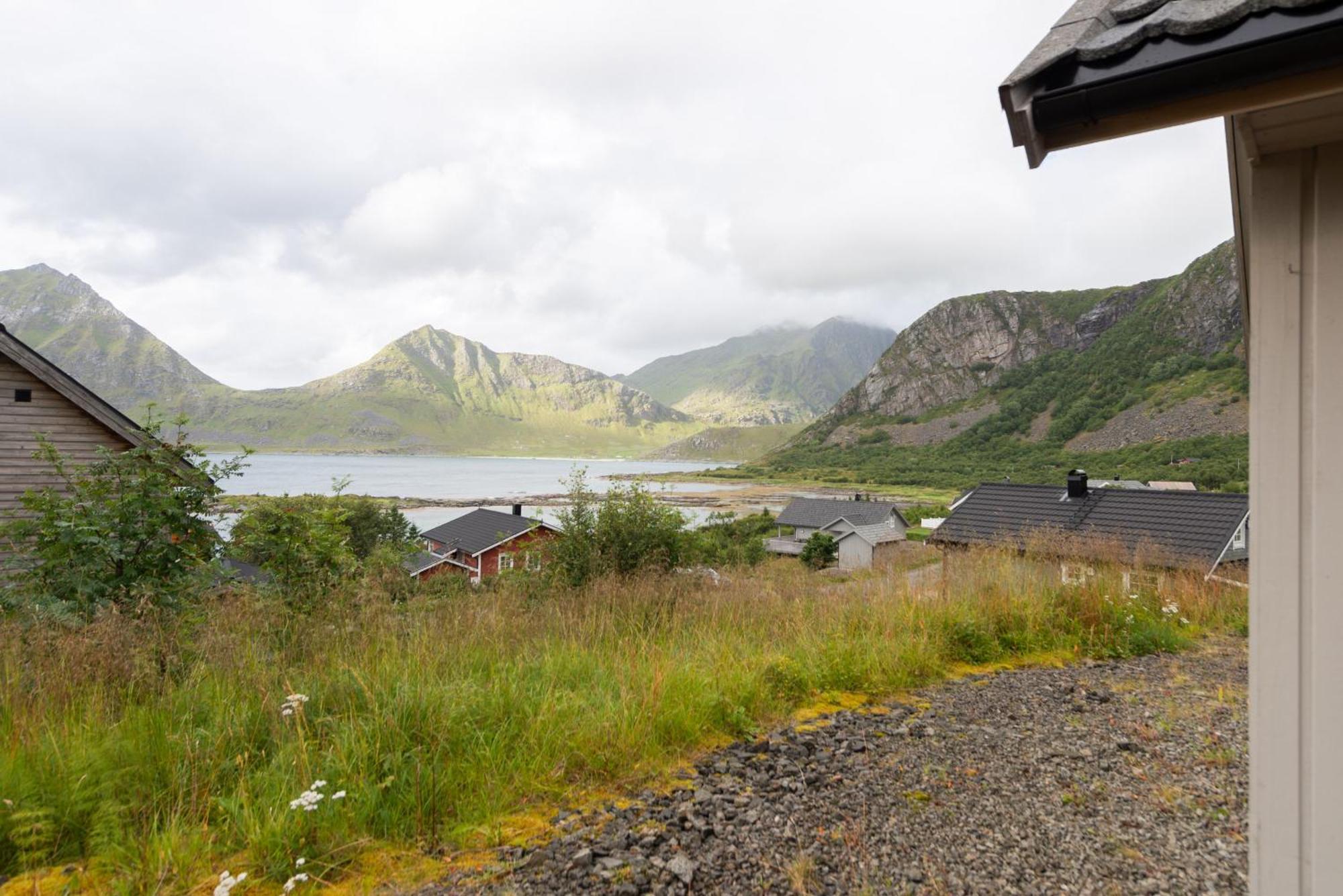 Haukland Beach Panorama Offersoya Exterior photo