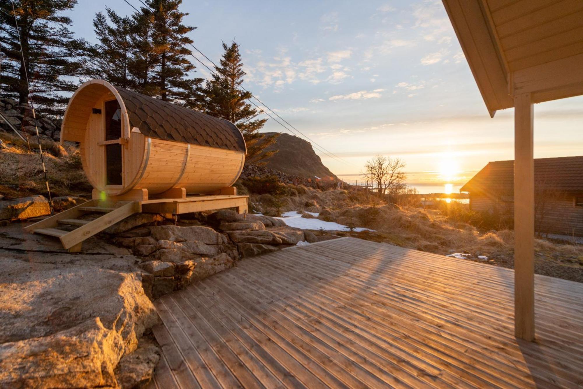 Haukland Beach Panorama Offersoya Exterior photo